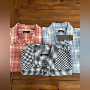 Men’s Orvis Shortsleeved Shirts Size XXL
